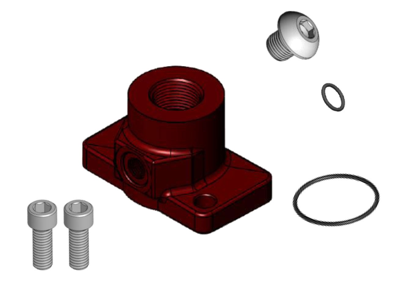 FillRite KIT700OT Straight Outlet Flange Kit Henrich Fuel Equipment