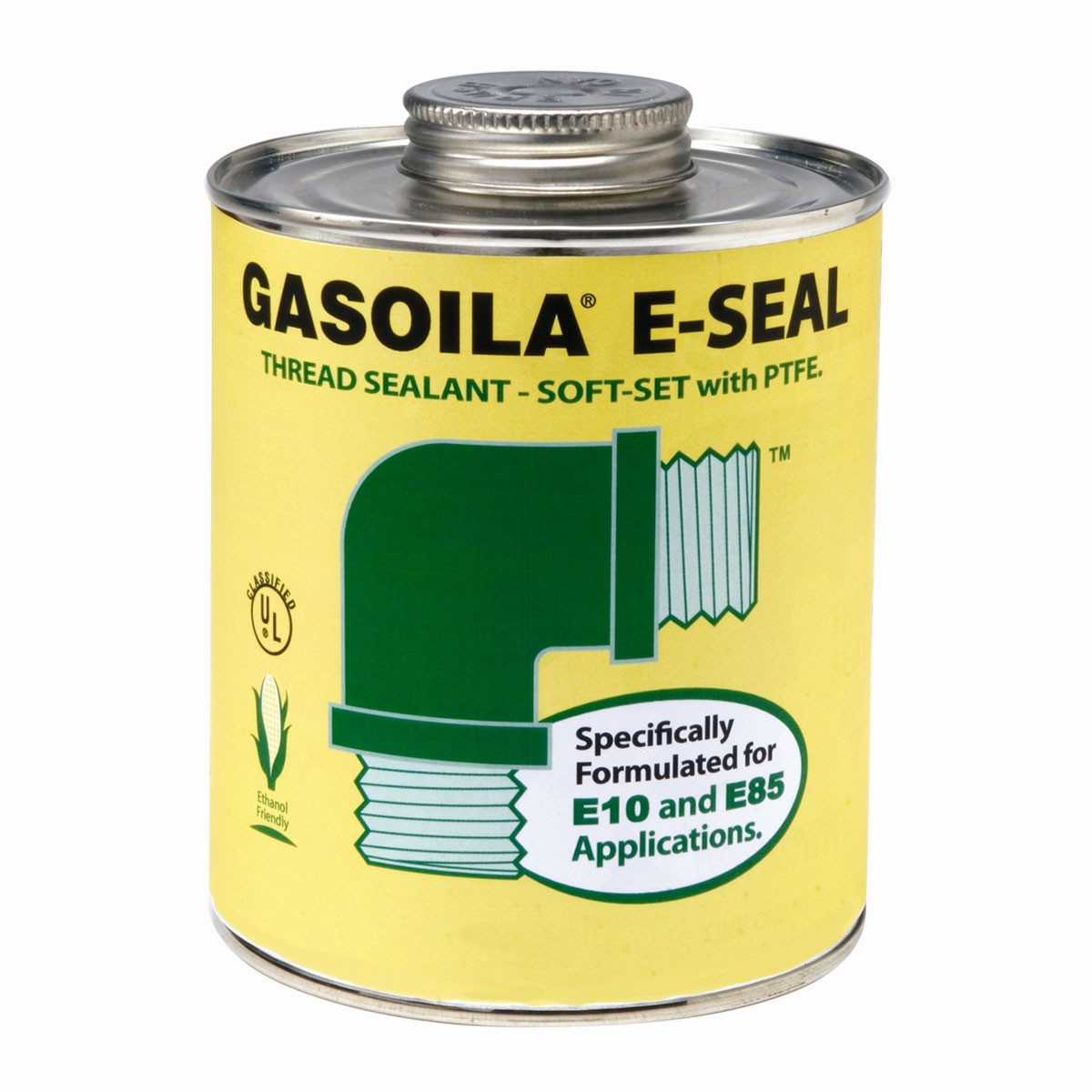 Gasoila GE08 ESeal Thread Sealant SoftSet with PTFE (1/2 pt) Henrich Equipment