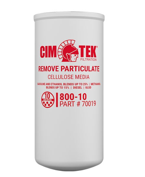 Cim Tek 70019 800 10 10 Micron Fuel Dispenser Filter