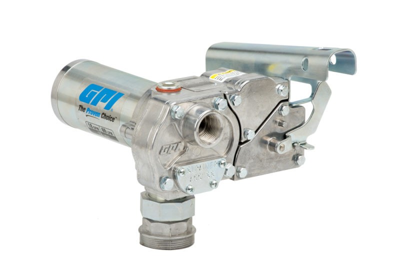 GPI M-180-PO 12 Volt Fuel Transfer Pump Only (18 GPM) - Global Fueling