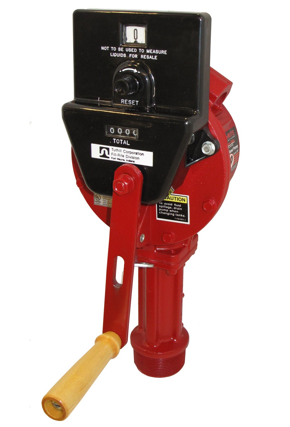 Fill-Rite FR112C Rotary Hand Pump Complete with Counter for sale online 