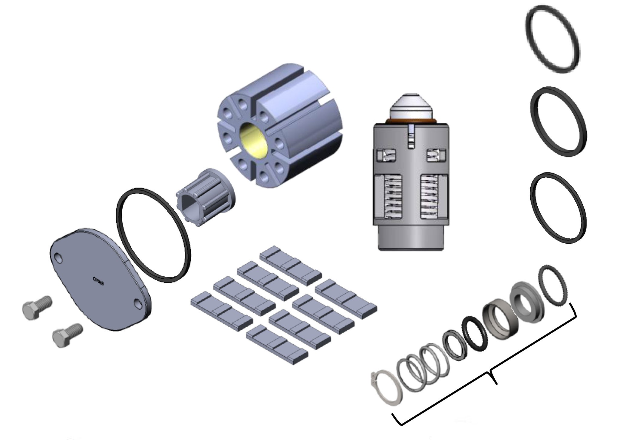 FillRite 300KTF7794 Rebuild Kit for FR300 Series Pumps Global Fueling