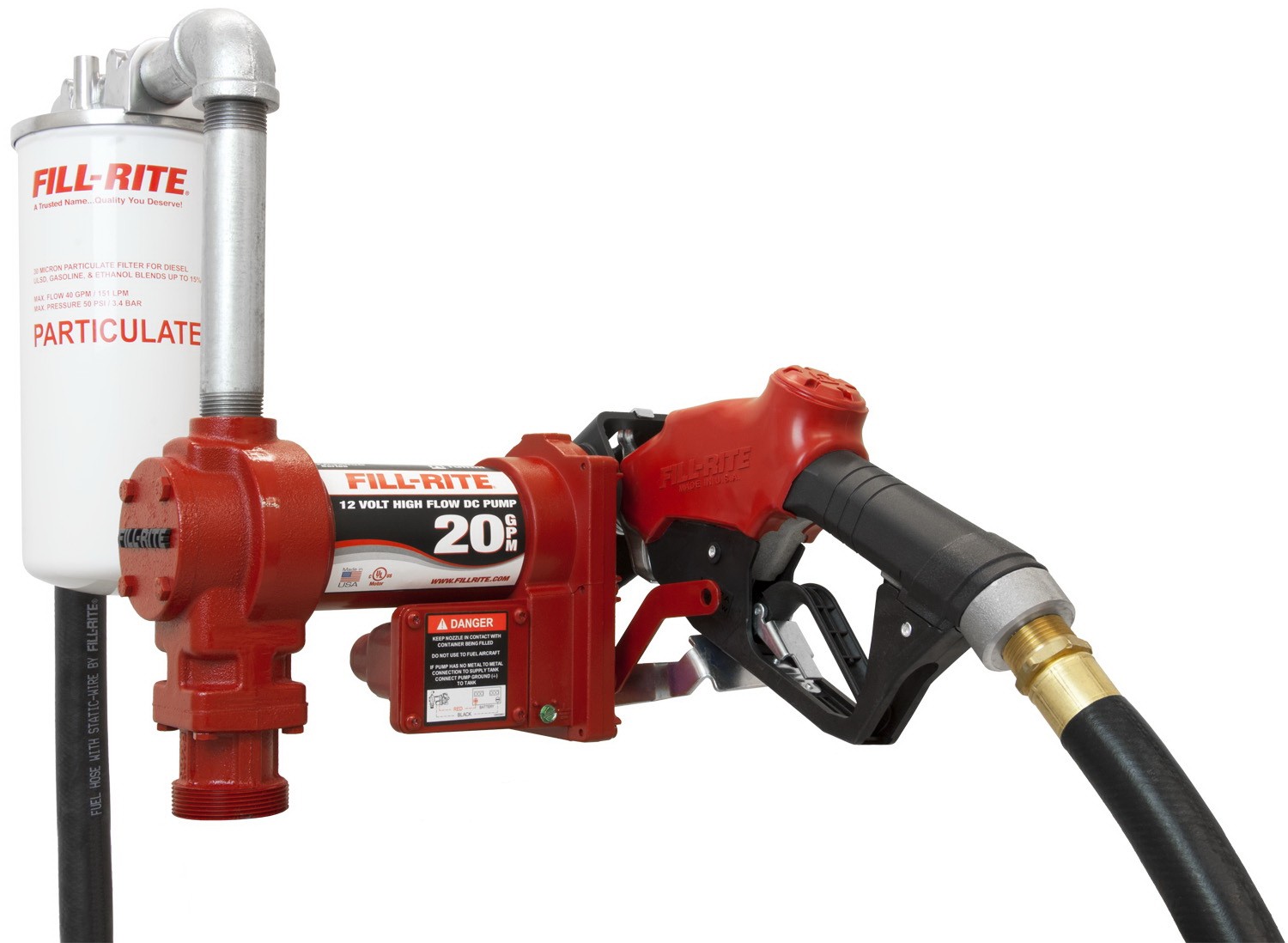 fill rite pump not working